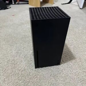 Modern Black Gaming Console